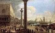 CARLEVARIS, Luca The Wharf, Looking toward the Doge s Palace china oil painting artist
